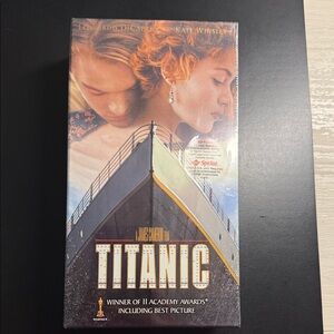 Titanic 2 VHS Set Factory Sealed w/ Original Sticker – 1997 🎬